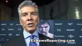 Michael Buffer on what he likes about Manny Pacquiao  EsNews [upl. by Douglass106]