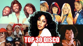 Top 30 mejores canciones de la Música DISCO de los 70 y 80 [upl. by Pedrotti]