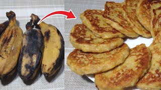 Overripe na SABA wag itapon Gawin mong masarap na PANCAKE meryenda  Kain Tako Tv [upl. by Dawaj]