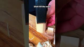 Satisfying wood carving shorts woodcrafting diy [upl. by Levi]