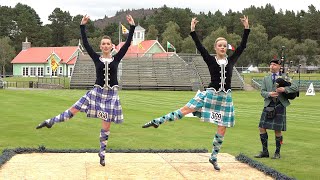 Hielan Laddie exhibition Scottish Dance by championship dancers for 2020 VirtualHighlandGames [upl. by Htebzil]