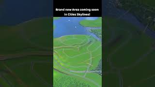 Brand new Area coming soon In Cities Skylines shorts citiesskylines ps5 [upl. by Lewie]