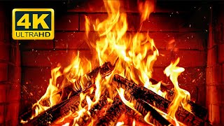 🔥 Cozy Fireplace 4K 12 HOURS Fireplace with Crackling Fire Sounds Crackling Fireplace 4K [upl. by Enicar145]