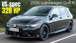 US Spec 2025 Volkswagen Golf R Comes With 328 Horsepower [upl. by Freemon]