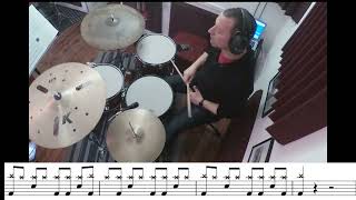 Beetlebum Blur drum cover  score [upl. by Zendah823]