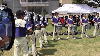 BlueHawks 2013 Drumline warm up [upl. by Gennie500]