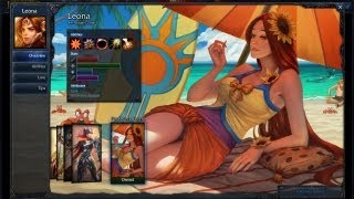 Pre Release Teaser  Pool Party Leona Skin  League of Legends [upl. by Trevlac899]