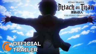 Attack on Titan Final Season THE FINAL CHAPTERS Special 1  OFFICIAL TRAILER [upl. by Amaj37]