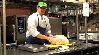 KendallJackson Chef Eric shows how to debone a turkey [upl. by Varden]