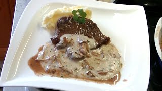 Rostbraten mit Pfifferlinge Sauce [upl. by Peyton]