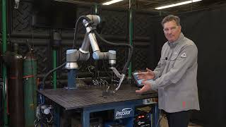 LANCER™ COBOT Collaborative Robot  Linear Welding [upl. by Gomar149]