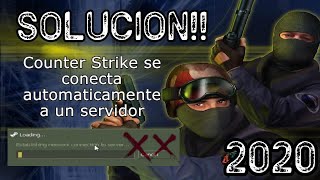 SOLUCIÓN COUNTER STRIKE 16 SE CONECTA AUTOMÁTICAMENTE A UN SERVIDOR ✘ Sin desinstalar y muy rápido [upl. by Aley]