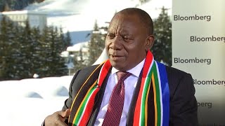 Ramaphosa Calls South Africas Corruption Fight Mammoth Task [upl. by Isnyl]