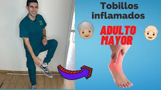 EJERCICIOS PARA PIES Y TOBILLOS HINCHADOS EN ADULTOS MAYORES [upl. by Waterer]