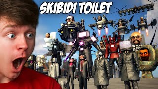 Reacting to the EVOLUTION of SKIBIDI TOILET [upl. by Grizelda]