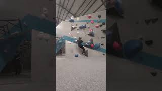 Bouldern in Dortmund Boulderwelt eine nette 6 mit Dyno Fireghostworld [upl. by Anitselec]