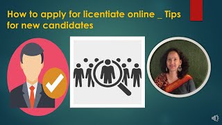 How to enroll for Licentiate exam under III I tips for new candidates II must watch [upl. by Narod]