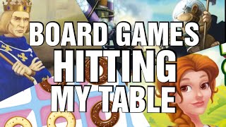 Board Games Hitting My Table  2nd Half July 2024 [upl. by Carmen]