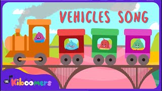 Vehicles Song  The Kiboomers Preschool Learning Songs for Circle Time [upl. by Elitnahc805]