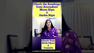 ASCENDANT MOON amp DASHA SIGN WISE READINGS [upl. by Lincoln]