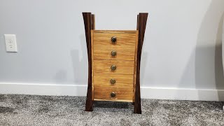 5 Drawer Jewelry Chest Build [upl. by Leirud]