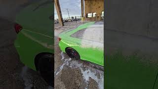 SATISFYING AUDI RS3 FOAM🔥 detailing audi rs3 AUDIRS3 satisfying [upl. by Arriec]