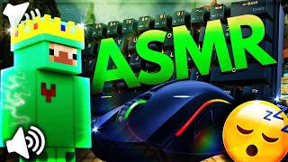 Almost 500 Star Bedwars Keyboard  Mouse Sounds ASMR [upl. by Iramo]