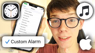 How To Set Any Song As Alarm Sound On iPhone  Full Guide [upl. by Newlin670]