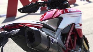 Ducati Hypermotard 939 Termignoni Exhaust Sound [upl. by Ogir]