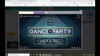 Code dot org Dance Party Hour of Code WALKTHROUGH [upl. by Solnit]