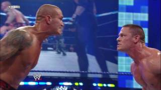 Undertaker DX John Cena vs Legacy Randy Orton CM Punk [upl. by Frasco]