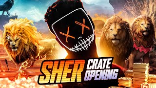 LION COMPANION CRATE OPENING  BGMI LIVE with DANGER [upl. by Naujed]