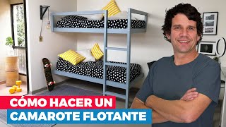 Cómo hacer un camarote flotante de madera [upl. by Gleich]