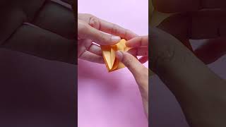 How to make origami flower diy shorts [upl. by Towbin605]