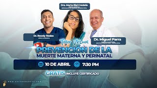 TALLER VIRTUAL PREVENCIÓN DE LA MUERTE MATERNA Y PERINATAL  GESCONS [upl. by Nuli]