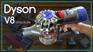 Dyson V8 absolute  Presentation │ Aspirateur balai sans fil │ Cordfree vacuum [upl. by Keviv361]