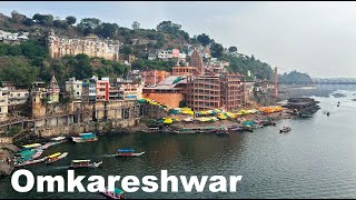 Omkareshwar Jyotirlinga  Omkareshwar Temples and Ghat  Statue Of Oneness  Manish Solanki Vlogs [upl. by Kotz]