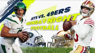 Aaron Rodgers Makes NFL Return for Jets vs 49ers in Monday Night Football [upl. by Thirion]