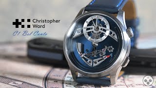 Christopher Ward C1 Bel Canto Blue Chiming Watch unboxing [upl. by Eb377]