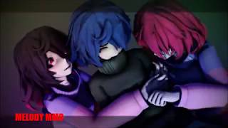 【MMD x Glitchtale】 Control 【Amber x Betty】 [upl. by Aiuqes]