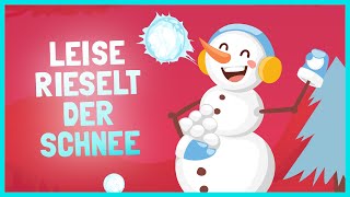 Leise rieselt der Schnee ☃️ Kinderlieder Weihnachten [upl. by Einaled836]