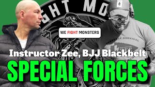 Green Beret ret Instructor Zee BJJ Blackbelt Zee Durham  Ep 54 [upl. by Ardnuek]