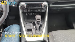 Toyota RAV4 DISABLE Auto StartStop Feature  Turn ON and OFF permanently 2024 [upl. by Janicki17]