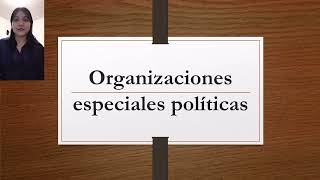 Organizaciones sociales políticas [upl. by Goth69]