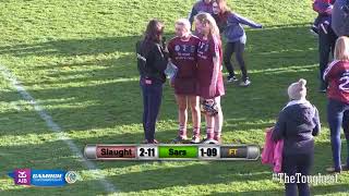 AIB AllIreland Senior Camogie Club Final Highlights  Slaughtneil vs Sarsfields [upl. by Bleier]