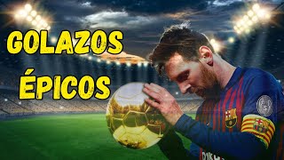 ⚽LOS MEJORES GOLES DE MESSI EN EL BARCELONA  GOLES LEGENDARIOS🥅 [upl. by Marice49]