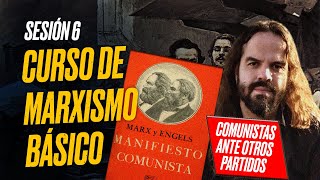 MARXISMO BÁSICO Sesión 6 MANIFIESTO COMUNISTA Actitud de los comunistas ante OTROS PARTIDOS [upl. by Tufts]