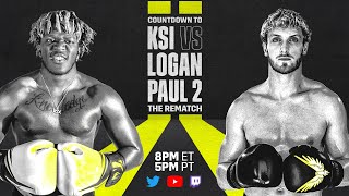 Countdown to KSI vs Logan Paul 2 [upl. by Roybn]