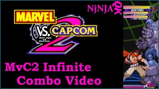 Marvel vs Capcom 2 Infinite Combo Video [upl. by Siduhey166]