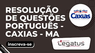 LEGATUS CAXIAS  MA  RESOLUÇÃO DE QUESTÕES 09 [upl. by Reyna]